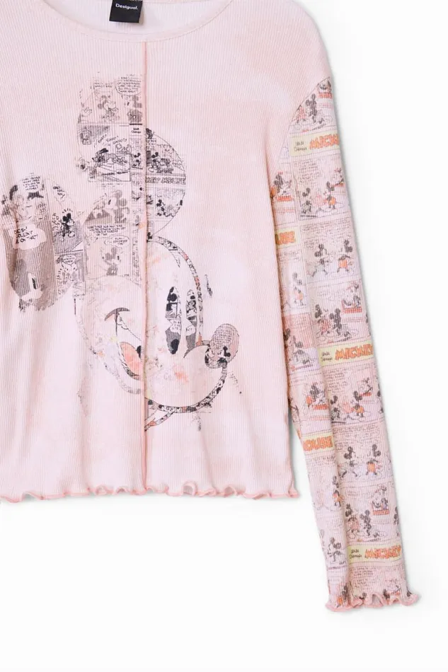Kids Tshirts And Shirts Desigual Mickey Mouse Newspaper Tshirt
