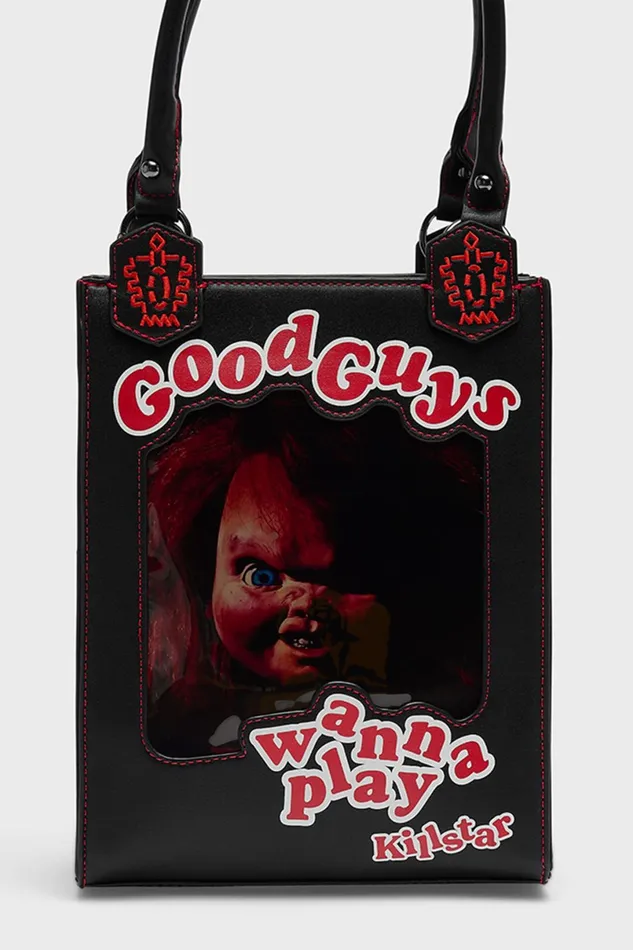 Killstar Bags Tote Bags Women Wanna Play Dirty Tote Bag