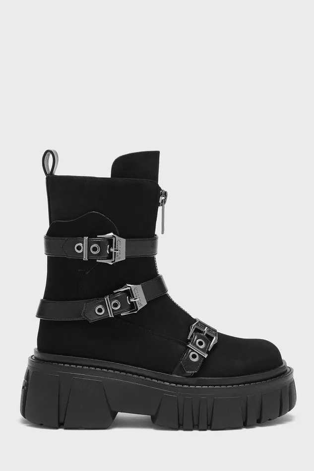 Killstar Boots Women Coffin Combat Boots
