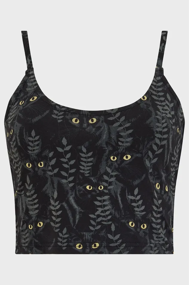 Killstar Chill Out Women Familiar Woods Top