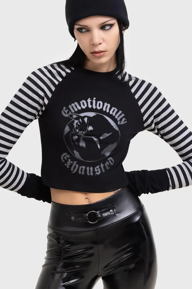 Killstar Crop Women Katastrophe Top