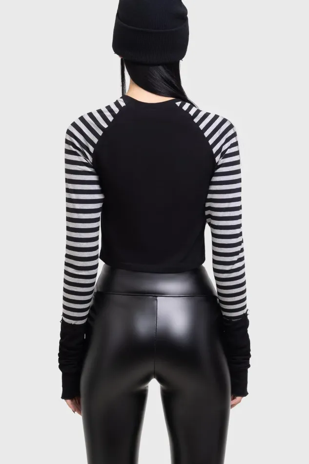 Killstar Crop Women Katastrophe Top