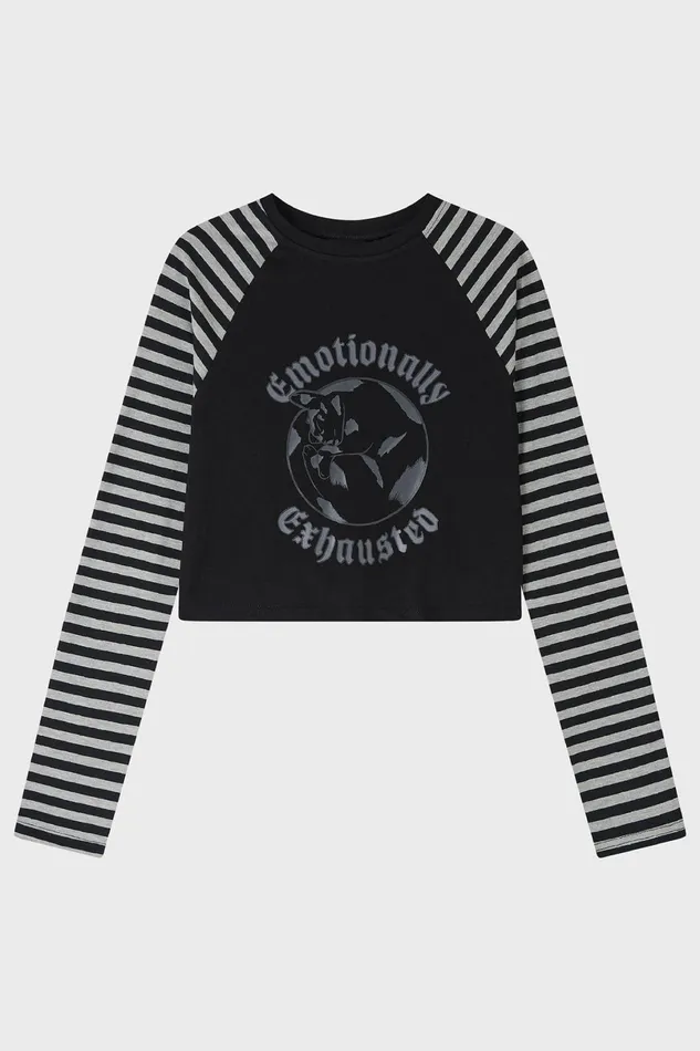 Killstar Crop Women Katastrophe Top