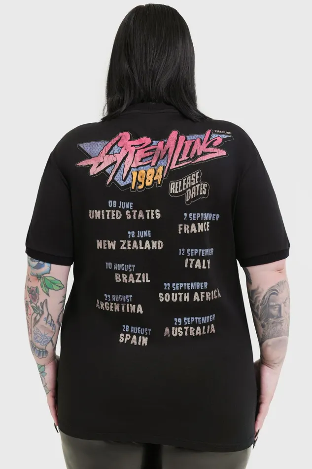Killstar Graphic Tops Men Gremlins 84 T Shirt