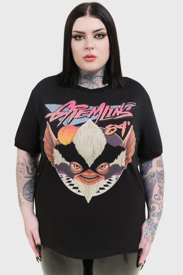 Killstar Graphic Tops Men Gremlins 84 T Shirt