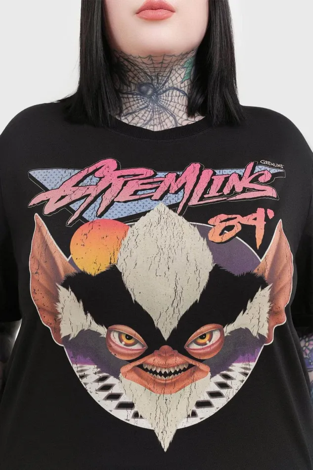 Killstar Graphic Tops Men Gremlins 84 T Shirt