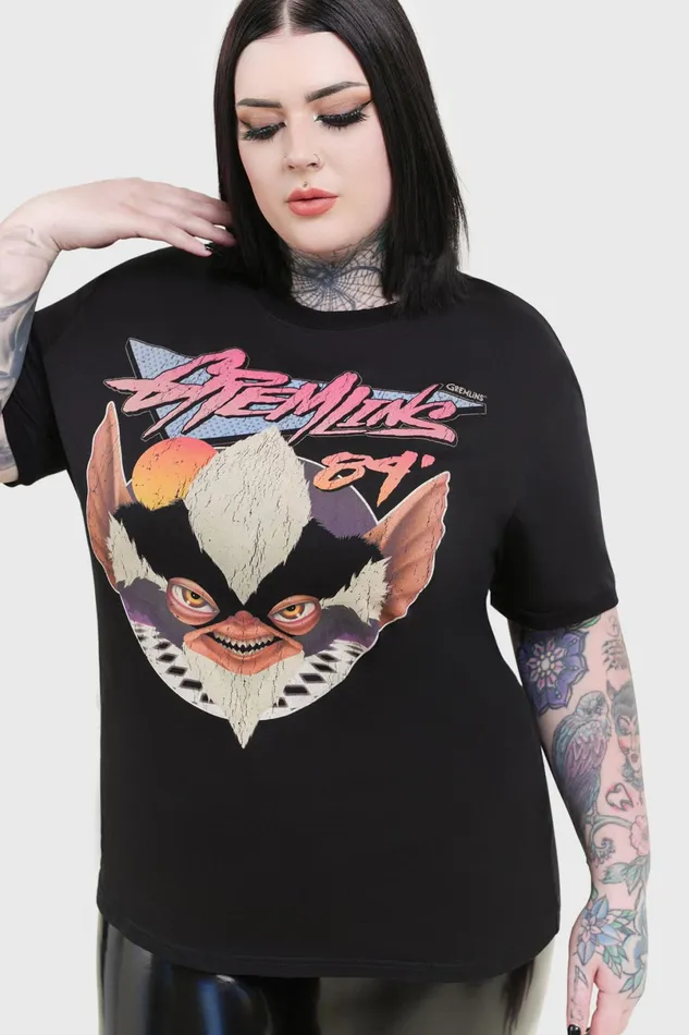 Killstar Graphic Tops Men Gremlins 84 T Shirt