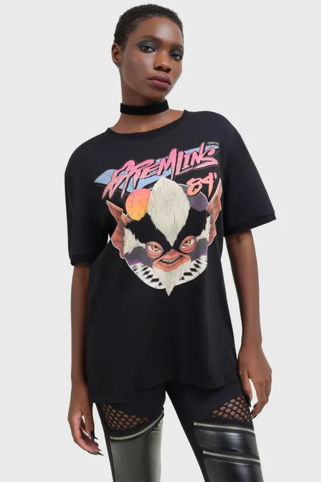 Killstar Graphic Tops Men Gremlins 84 T Shirt