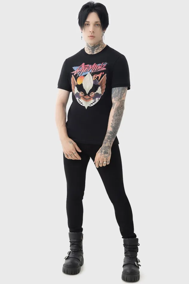 Killstar Graphic Tops Men Gremlins 84 T Shirt