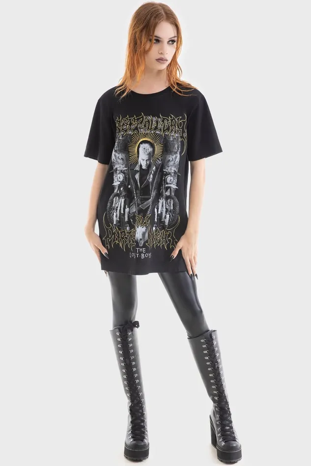 Killstar Graphic Tops Men Sleep All Day T Shirt