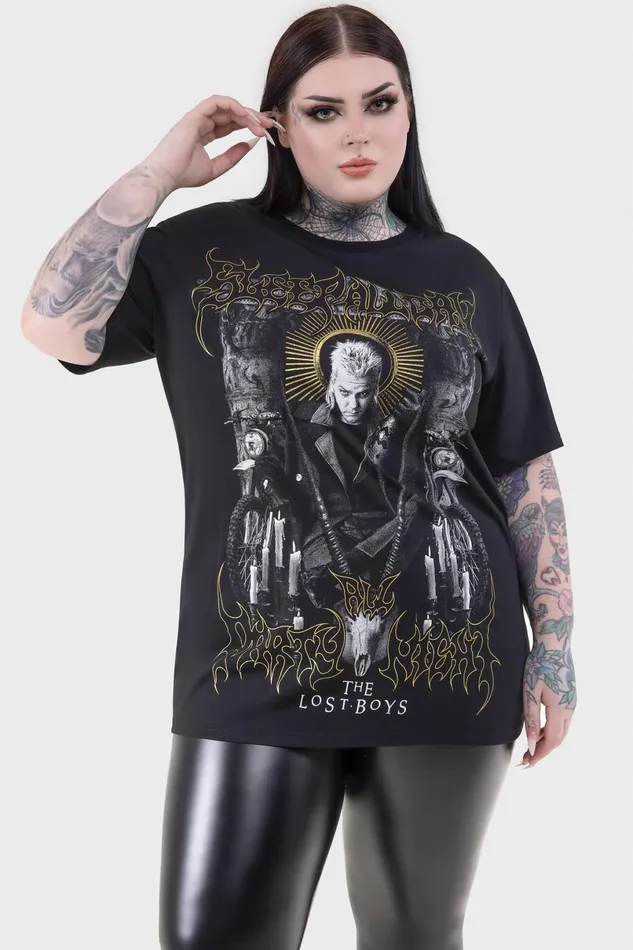 Killstar Graphic Tops Men Sleep All Day T Shirt