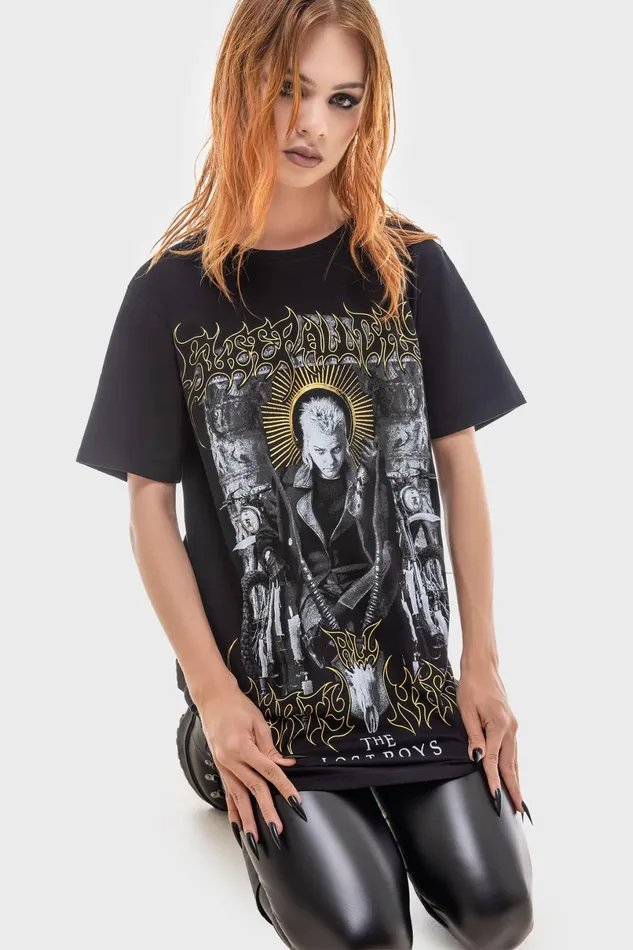 Killstar Graphic Tops Men Sleep All Day T Shirt