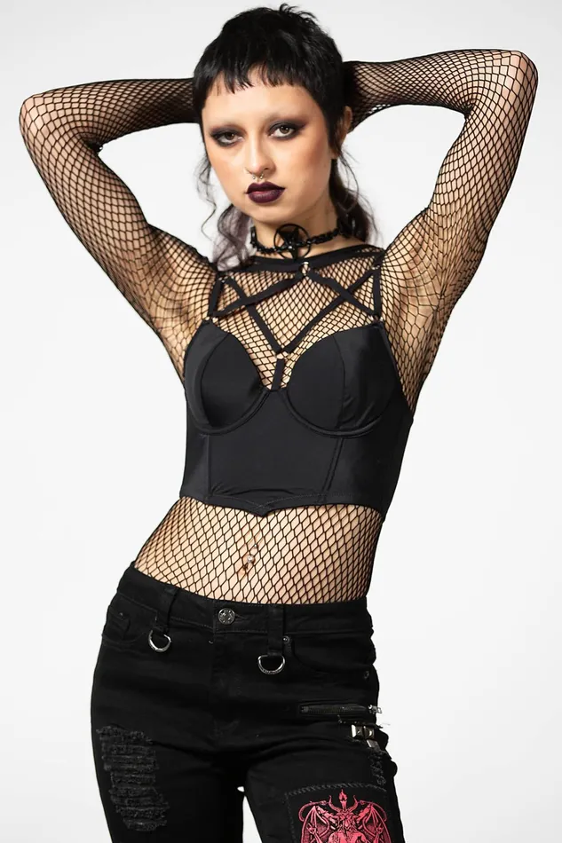 Killstar Lingerie Women Cage Effect Bra