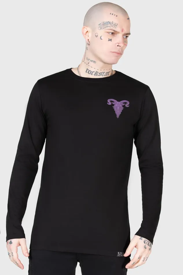 Killstar Long Sleeves Men Witching Hour Long Sleeve Top