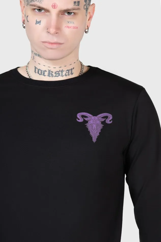Killstar Long Sleeves Men Witching Hour Long Sleeve Top