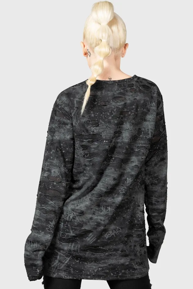 Killstar Long Sleeves Women Andrazzi Long Sleeve Top