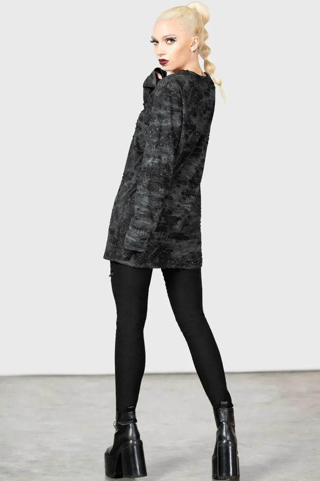Killstar Long Sleeves Women Andrazzi Long Sleeve Top