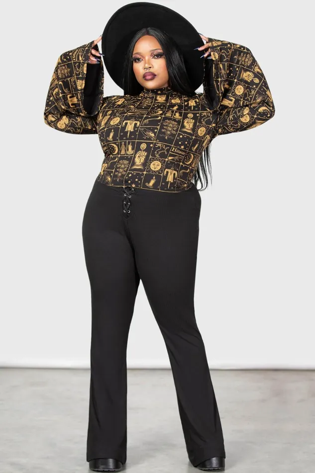 Killstar Long Sleeves Women Incarnate Top