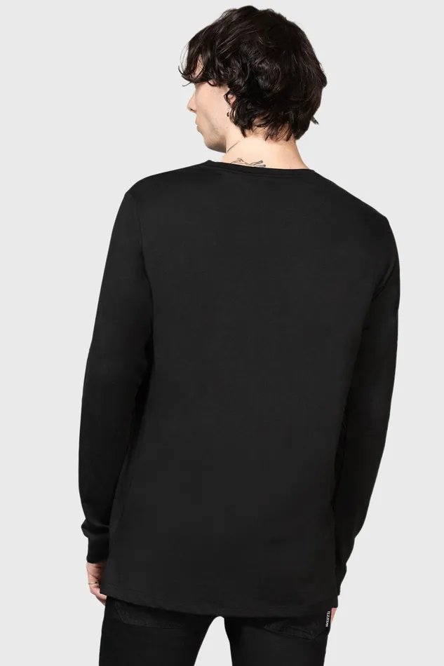 Killstar Long Sleeves Women Infernal Ashes Long Sleeve Top