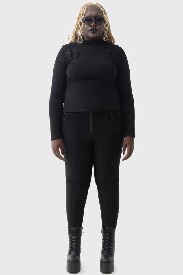 Killstar Long Sleeves Women Spellsmith Top