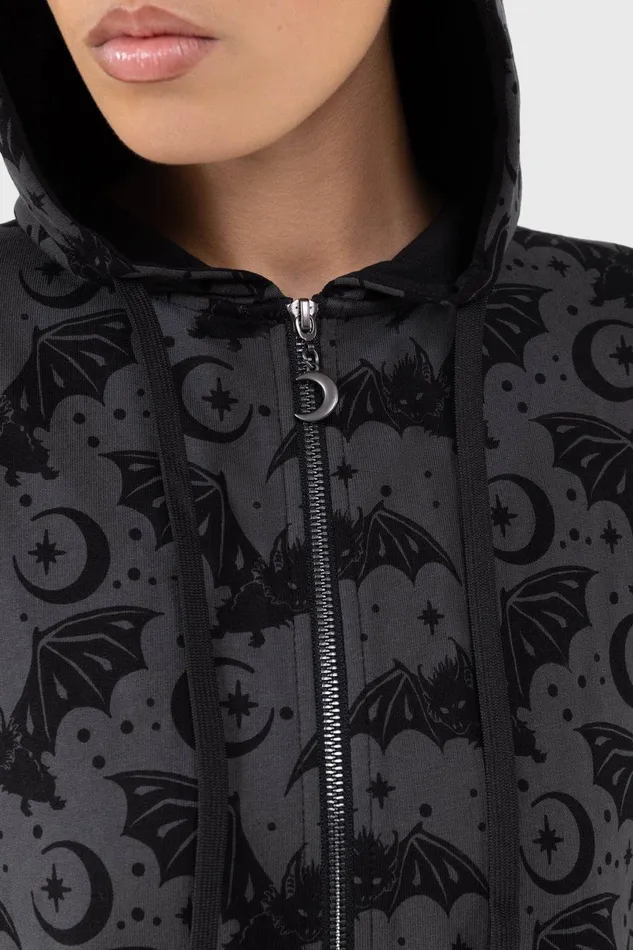 Killstar Loungewear Women Cosmic Bat Onesie