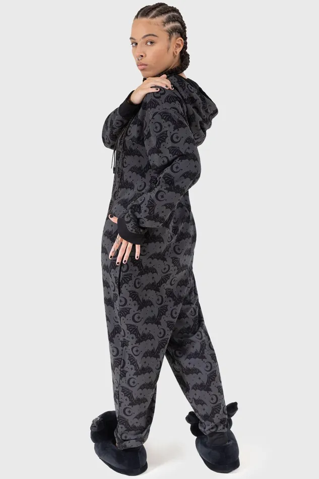 Killstar Loungewear Women Cosmic Bat Onesie