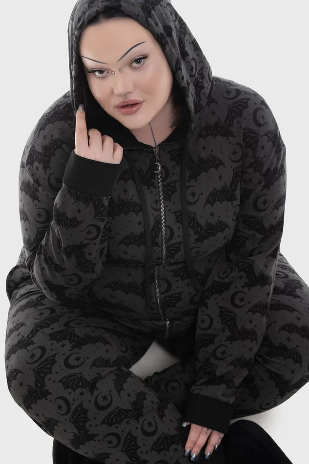 Killstar Loungewear Women Cosmic Bat Onesie