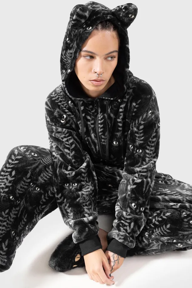 Killstar Loungewear Women Familiar Woods Onesie