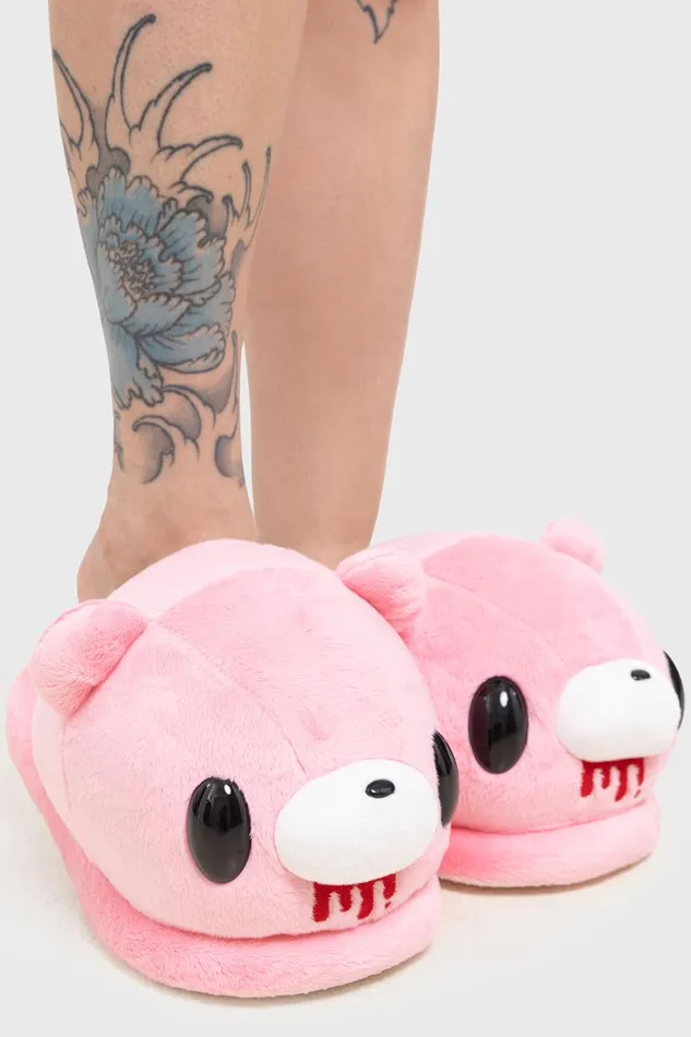 Killstar Loungewear Women Gloomy Bear Slippers