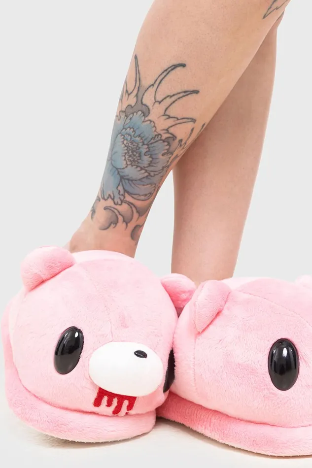 Killstar Loungewear Women Gloomy Bear Slippers