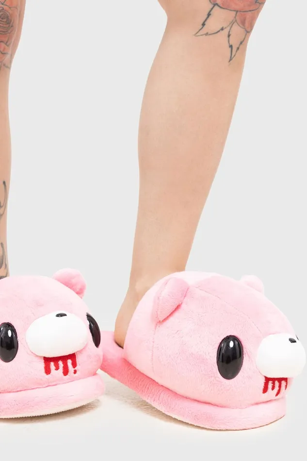 Killstar Loungewear Women Gloomy Bear Slippers