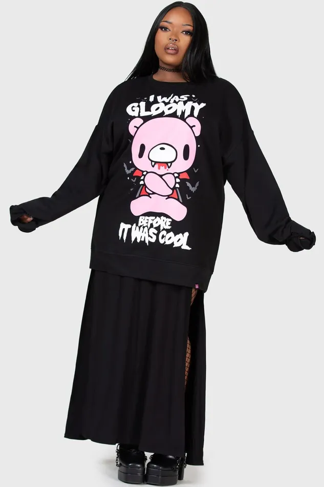 Killstar Loungewear Women I Was Gloomy Sweatshirt
