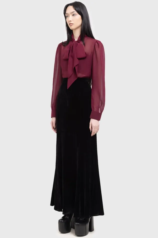 Killstar Maxi Skirts Women Void Viper Skirt