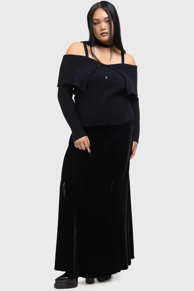 Killstar Maxi Skirts Women Void Viper Skirt