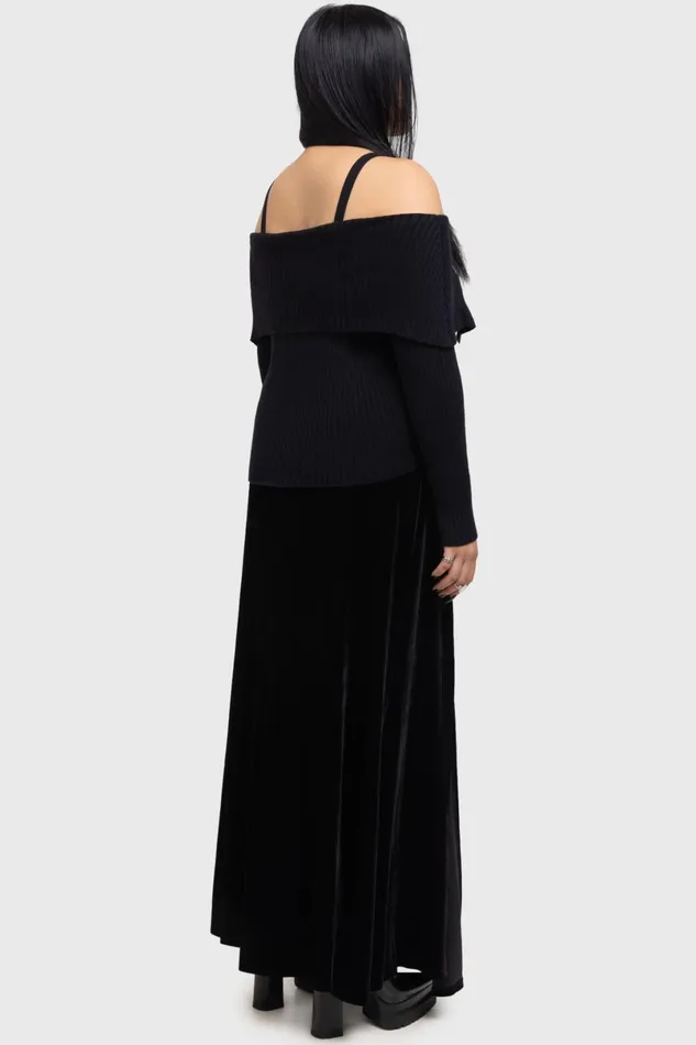 Killstar Maxi Skirts Women Void Viper Skirt