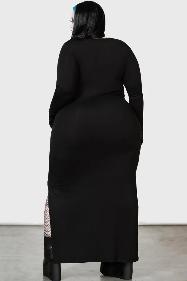Killstar Maxi Women Spine Chilling Maxi Dress