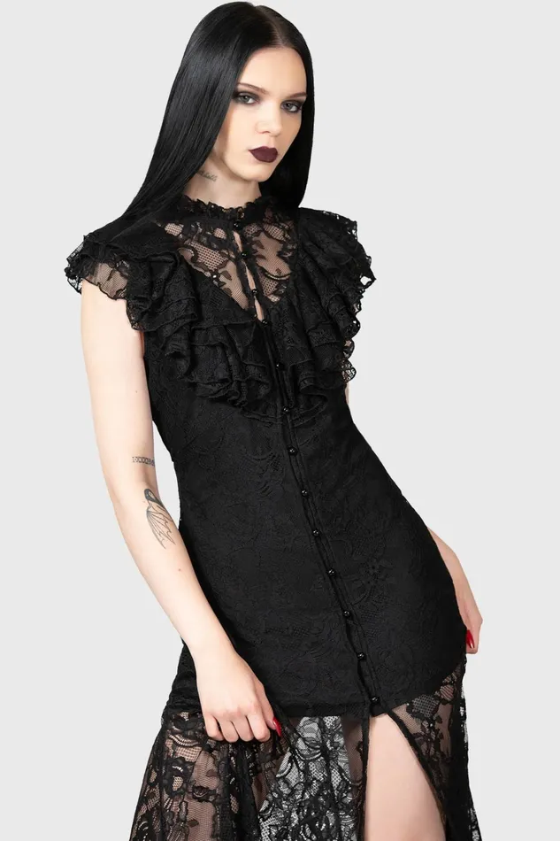Killstar Maxi Women Vampire039s Ball Maxi Dress