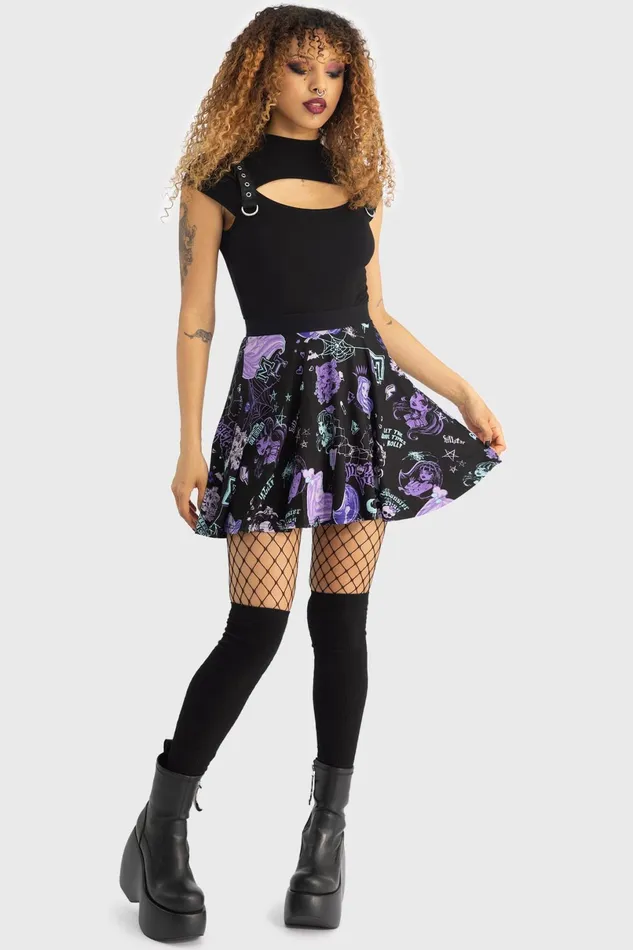 Killstar Mini Skirts Women Haunt It Mini Skirt