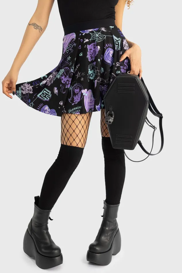 Killstar Mini Skirts Women Haunt It Mini Skirt