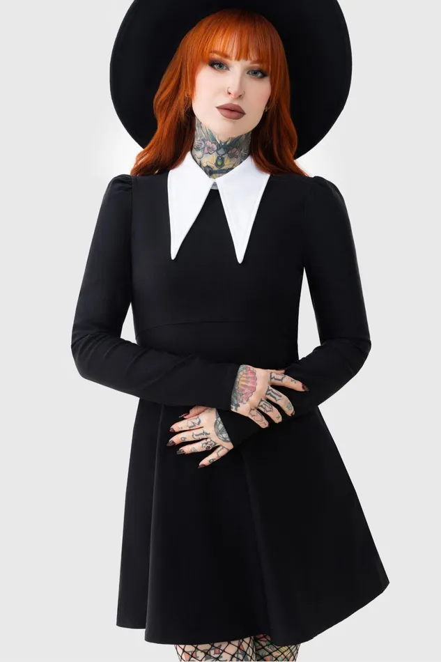 Killstar Mini Women Cathedral Skater Dress