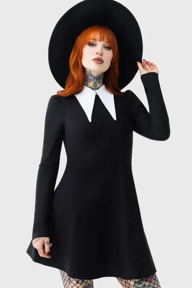 Killstar Mini Women Cathedral Skater Dress