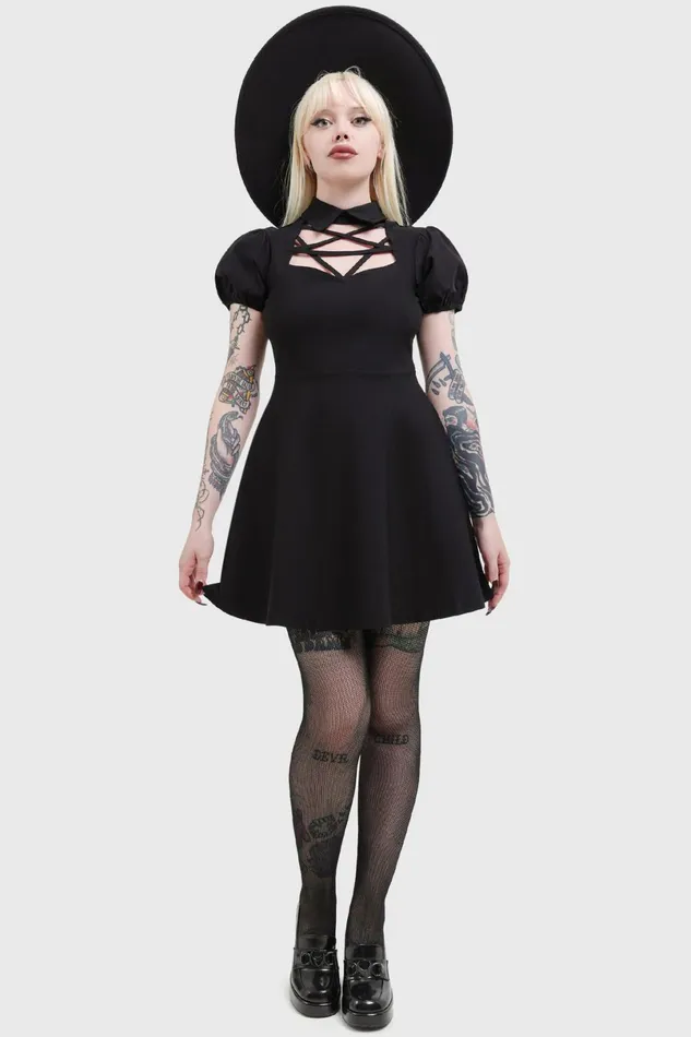 Killstar Mini Women Pentaphase Dress