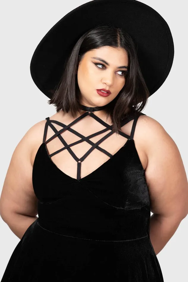 Killstar Party Women Magica Skater Dress B