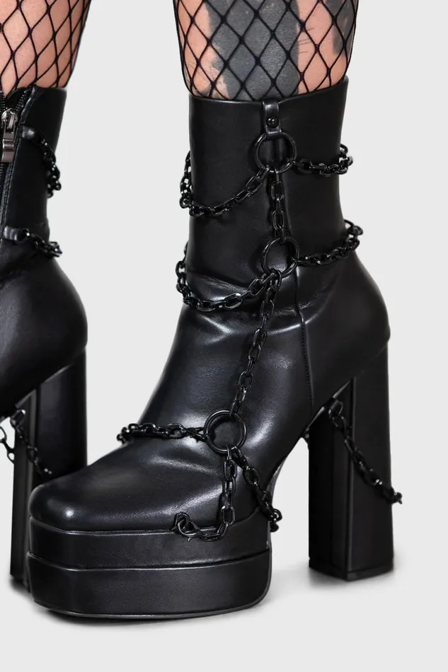 Killstar Platforms Women Gloomed And Doomed Boots