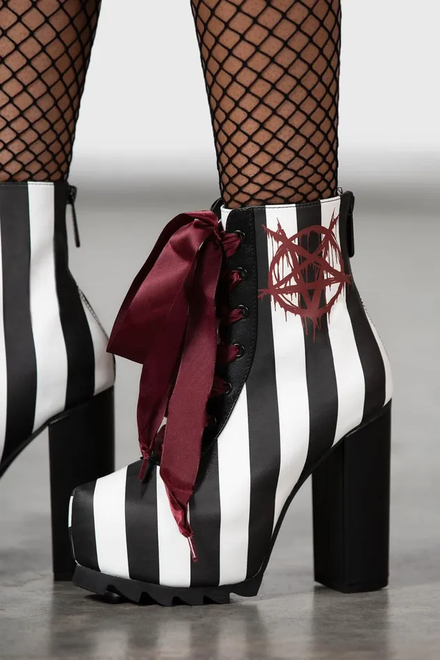 Killstar Platforms Women Lost Vegas Boots
