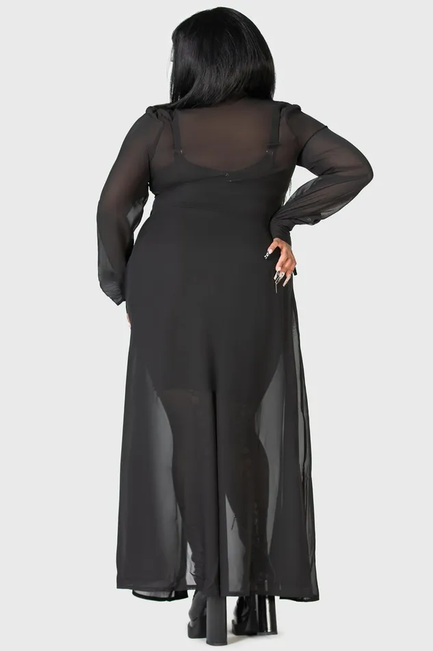 Killstar Shirt Women Cecile Maxi Dress