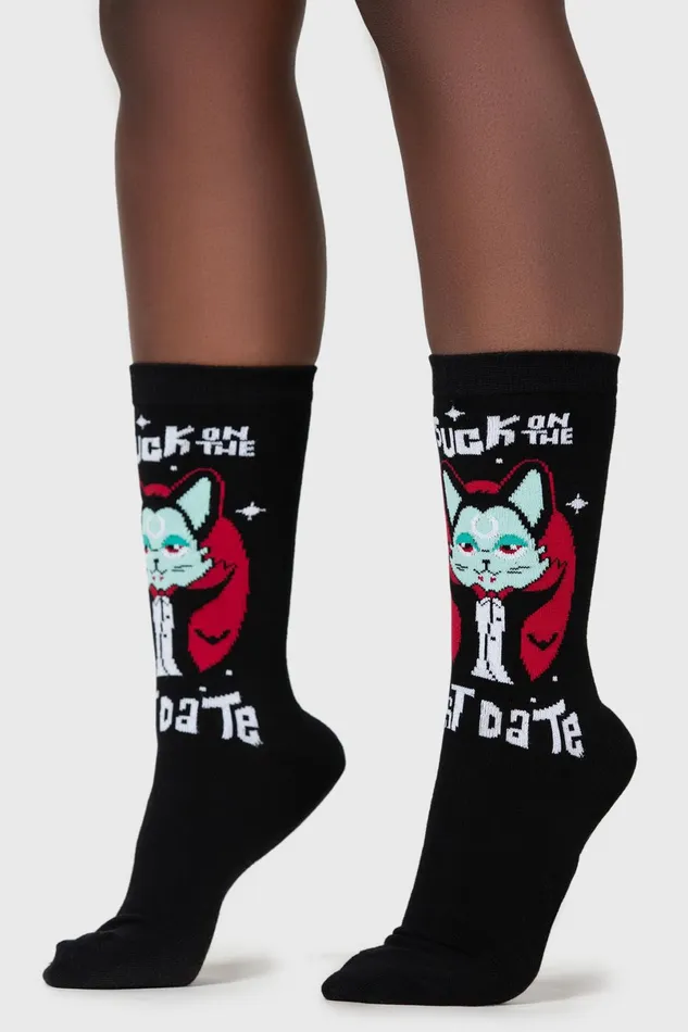 Killstar Socks and Tights Women First Date Ankle Socks