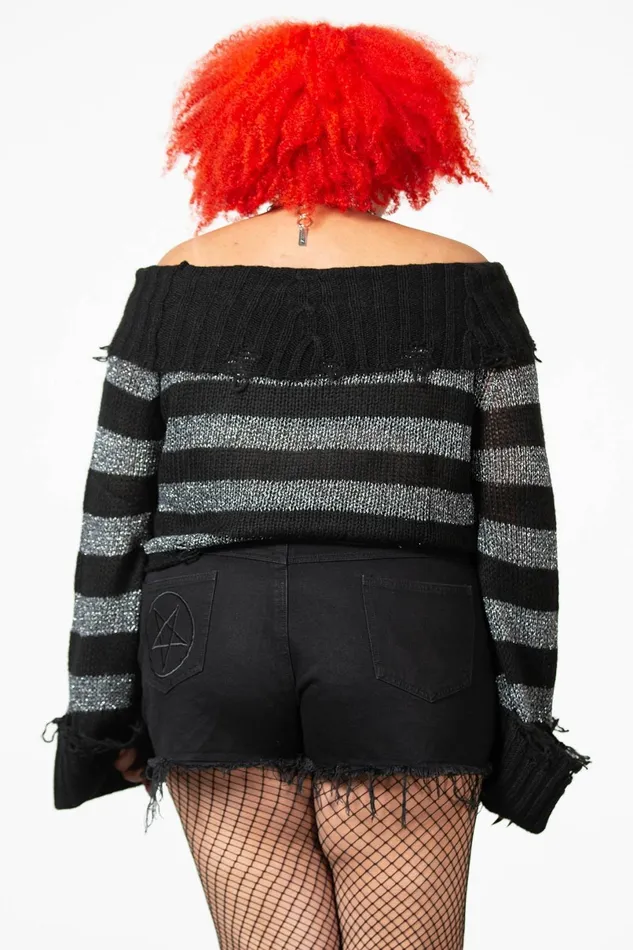 Killstar Sweaters Women Meteor Knit Sweater