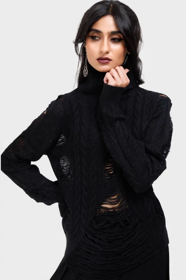 Killstar Sweaters Women Thread Riot Sweater