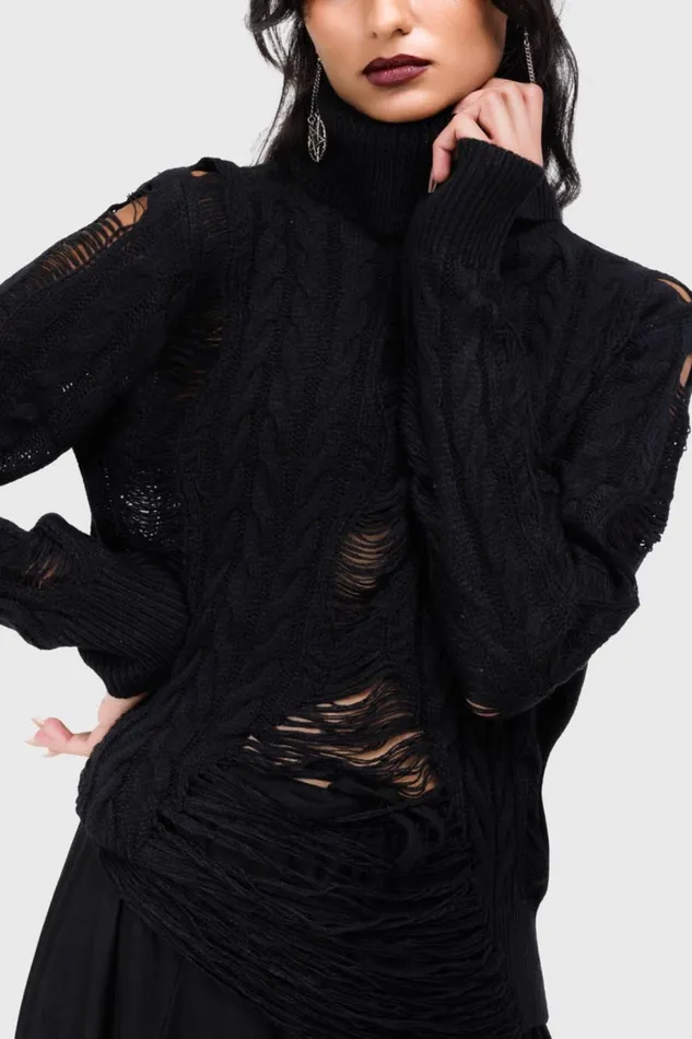 Killstar Sweaters Women Thread Riot Sweater